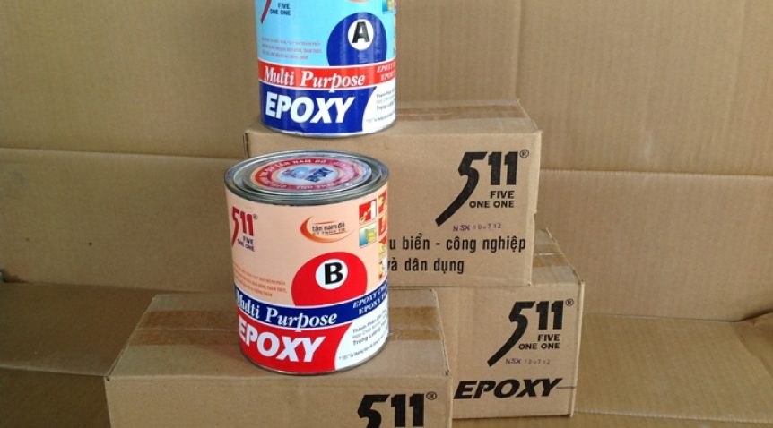 Keo epoxy AB 2 thành phần màu trong giá rẻ| KEO KING KONG